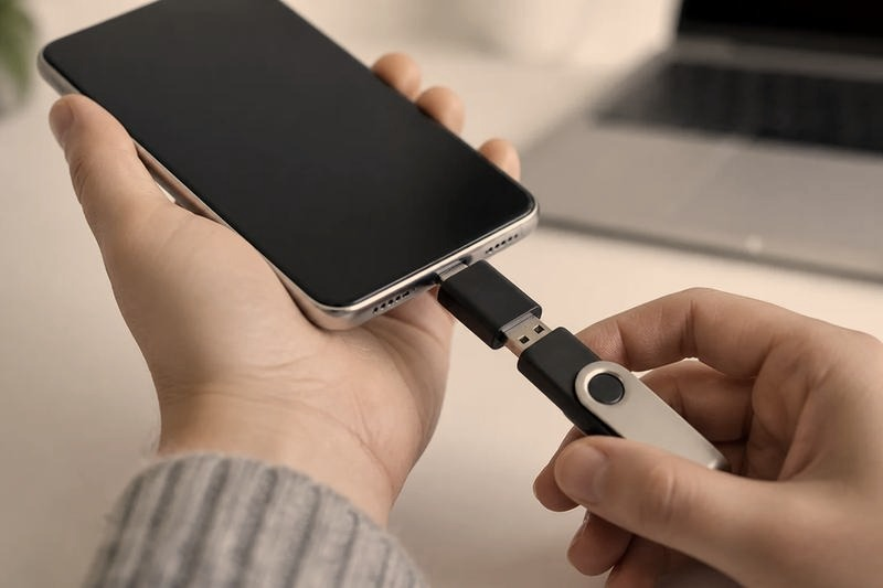 Jak podłączyć pendrive do iPhone’a 7? Prosty sposób krok po kroku