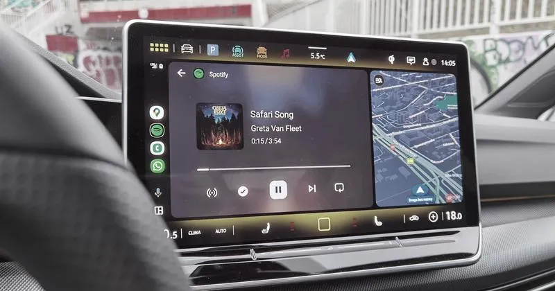 Android Auto w samochodzie