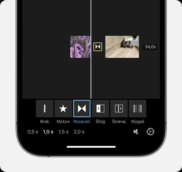 Edycja wideo na iPhone