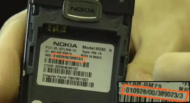 Informacje z numeru imei