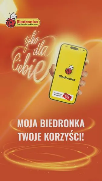 Karta Biedronki w telefonie