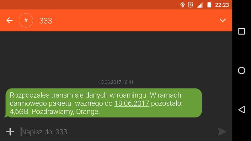 Pakiety roamingowe Orange Flex