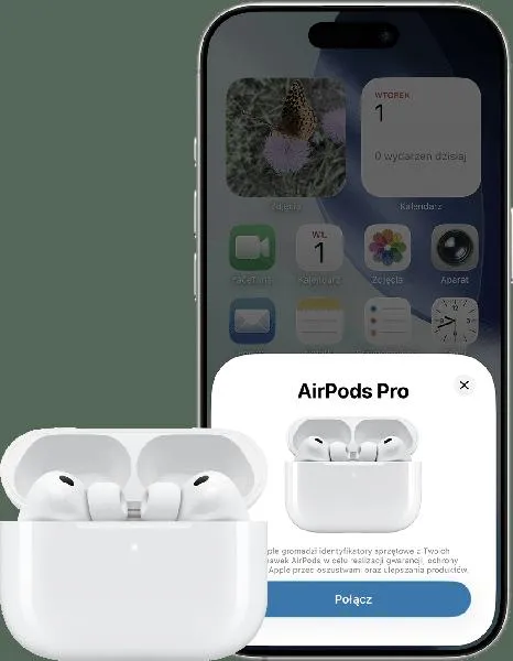 Problemy z połączeniem AirPods