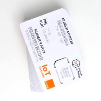 Rejestracja karty w salonie Orange