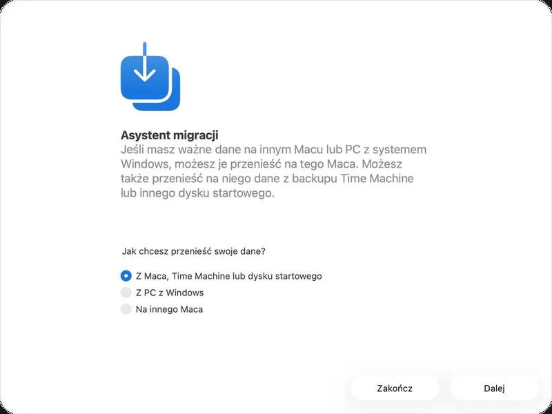 Transfer wiadomości na nowy telefon