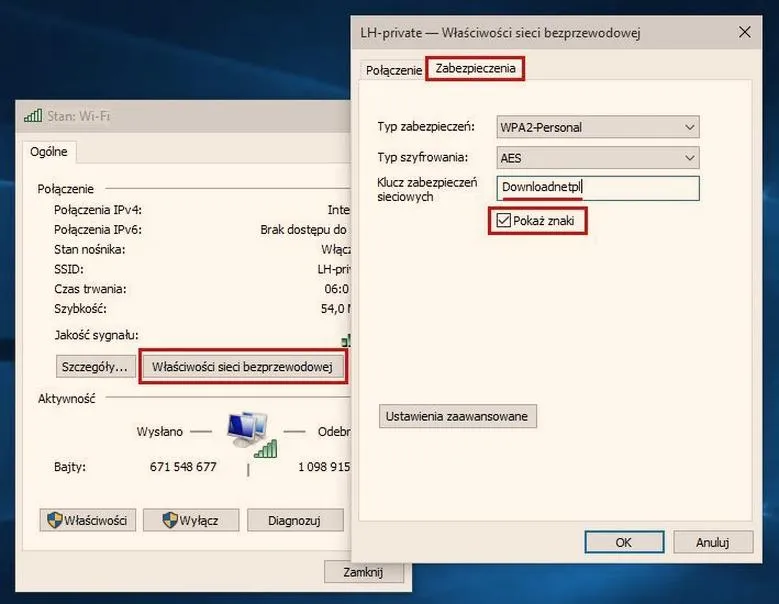 Usunięcie sieci WiFi na komputerze
