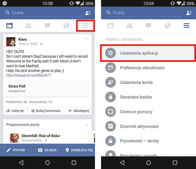 Usuwanie powiadomień na Facebooku
