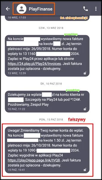 Ważność pakietu sms